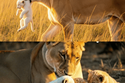 The African dawn broke with fire. Golden light spilled across the Krueger savannah, awakening life in every corner. But in the shade of a thorn bush, something far rarer than sunrise had just appeared. A lionist named Ayah had given birth after 16 exhausting hours of labor. Three cubs, small and helpless, pressed against her for warmth.