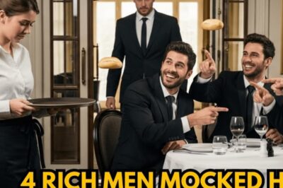 The music throbbed through the golden chandeliers of the ballroom, echoing against marble walls, while laughter spilled like champagne across the crowded party floor. For most, the night glittered with luxury and promise, but for her, it was the night her heart broke into pieces. She stood by the velvet curtains, her trembling fingers clutching a glass of water she hadn’t touched.