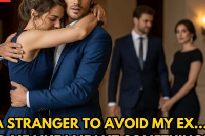 She saw her ex walking toward her with his new fiance. Smug, polished, everything she wasn’t. Panic rushed in. Her fingers trembled. She turned and grabbed the first stranger she saw, wrapping her arms around him like she belonged there. What she didn’t know, the man she hugged so desperately was one of the richest, loneliest men in the city.