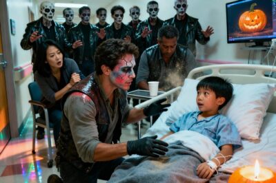 When a children’s hospital was in crisis on Halloween night, a desperate call was answered by a thundering legion of skeletons on iron horses, proving that true hope sometimes arrives in the most terrifying disguise.