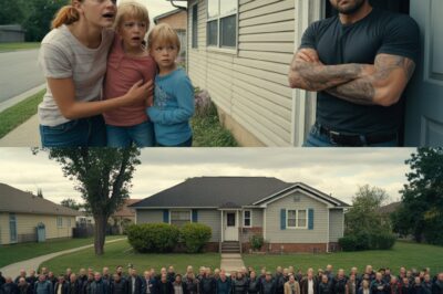 I’m a Single Mom. I Took My Kids on a 3-Day Trip. When We Came Back, Squatters Had Stolen Our Home, Changed the Locks, and Thrown My Dead Father’s Photos in the Mud. The Police Said It Was a “Civil Matter” and They Couldn’t Help. I Posted One Desperate, Crying Video from My Minivan… And 300 Bikers Showed Up.