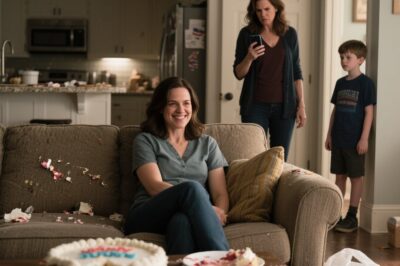 My Son’s 10th Birthday Cake Was in the Trash. My Sister Smirked, ‘He Doesn’t Deserve It.’ She Thought I’d Do Nothing. She’s Now Regretting Every Word.