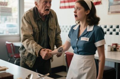 The Veteran Froze When He Saw the Waitress’s Tattoo. He Grabbed Her Wrist in Horror… It wasn’t just any tattoo. It was a symbol I hadn’t seen in twenty years, a symbol buried in the deserts of Afghanistan with the rest of my unit. A unit that “never existed.” I grabbed her arm, my voice shaking. “Where did you get that?” She had no idea the ghost she had just woken up, or the deadly secret she was wearing on her skin.