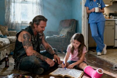 My Hells Angels Patch Meant I Ignored the Wreckage. I Was Taught to Ride Past Trouble. But Then I Heard a Child’s Voice From the Twisted Metal. What She Said Froze My Blood… And Forced Me to Confront the Demons I Left Behind.