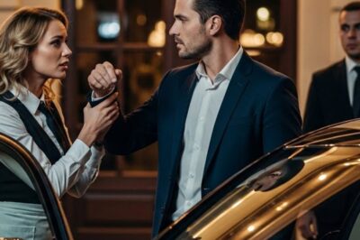 waitress warned the billionaire not to enter the car. After hearing the guards speak German, “What if the person serving your coffee knew more about your life than the people you trusted most?” Helen Garrett had been waiting tables at Murphy’s Diner for 23 years, and she developed an ear for trouble. That Tuesday morning in October, when the black cars pulled up outside her window, she noticed something that made her hands shake as she poured the coffee.