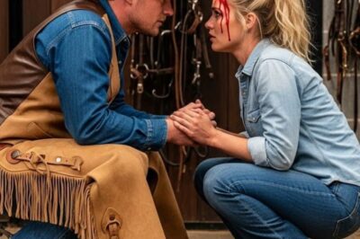 The wind was dry that morning, the kind that scraped your skin and carried the smell of dust and hay across miles of empty prairie. The sun hadn’t yet reached its full blaze when Luke Tanner rode his truck up the gravel road leading to the old Miller Ranch. He wasn’t much for talking, but folks around the valley knew him as a man who spoke straight and meant every word.