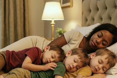 NO MAID SURVIVED A DAY WITH THE BILLIONAIRE’S TRIPLETS.. UNTIL THE BLACK WOMAN ARRIVED AND DID WHAT