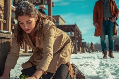 He Rode Into Town Alone for Supplies — But Found a Starving Bride Begging for Bread and Mercy.