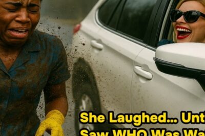 RICH LADY SPLASHES MUD ON CLEANER GIRL — UNAWARE WHO WAS WATCHING