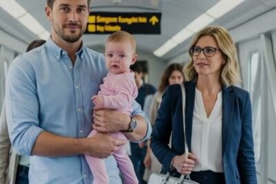 The plane hadn’t even taken off yet when the first cries echoed through the cabin. Heads turned, eyes rolled, and in seat 14A, a powerful CEO, fresh from a string of sleepless meetings, closed her eyes and exhaled sharply. She’d finally carved out 3 hours to rest before her next conference.
