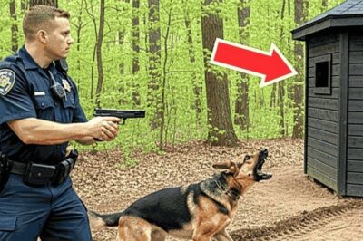 Police Dog Keeps Barking At Mysterious Building In Forest — What Police Saw Inside Was Terrifying!
