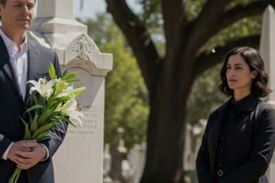 The wind whispered softly through the cemetery trees as a man in a wrinkled suit fell to his knees before a small white gravestone. His shoulders trembled and his hands covered his face. The grave read Hija Amada Descansen paws, “Beloved daughter, rest in peace.” A photo of a smiling young girl was etched into the stone, her bright eyes forever frozen in innocence.