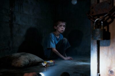 Her Neighbor’s Son Whispered 7 Chilling Words Through the Fence. 48 Hours Later, the Entire Street Was Swarming With Cops—And What They Found in the Basement Left Everyone Speechless.