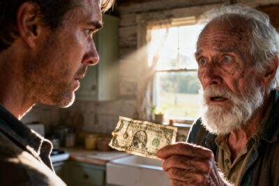 I Let a Drenched Old Man Stay the Night. The Next Morning, He Offered Me $1 for My House and Begged Me to Flee. I Thought He Was Crazy… Until I Opened the Basement Door.