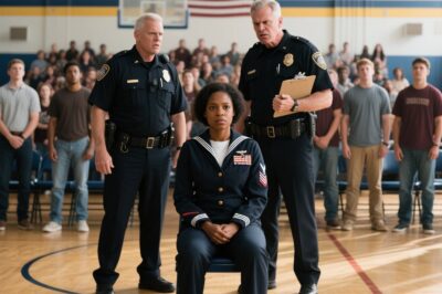 I Was Just a Mother in a Uniform, Trying to See My Son Graduate. When Two Guards Told Me to “Move to the Back,” I Refused. The Tension Was Suffocating. Then, Ten Men Rose from the Crowd, Moving in Silence. The Guards Froze. They Had No Idea Who I Was… or Who They Were. This Is the Story of What Happened That Day.