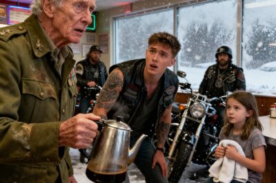 A Veteran Was About to Lose His Diner When a Blizzard Forced 15 Bikers to His Door. The Next Morning, He Heard the Rumble of 102 Engines Coming to Repay a Debt He Never Knew He Was Owed.