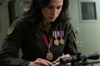 The SEAL Commander Saw Her Cleaning the Barrett .50 Then Realized She Held a 3,247-Meter Kill Record