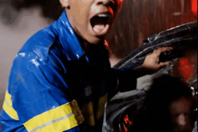 He Was a Poor Teen Mopping Floors. She Was a Bleeding Heiress in a Burning Car. He Saved Her Life, But What Her Billionaire Father Did Next Left Everyone Speechless.