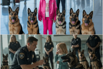 14 Police Dogs Surround a Little Girl at the Airport — What Happened Next Shocked Everyone!