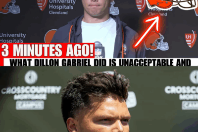 Crisis in Cleveland: Inside the Offensive Collapse That Could Cost Dillon Gabriel His Job and Jeopardize the Browns’ Future BB