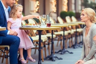 Daddy, she looks hungry. Can I share my food for her? said the little girl to the single dad CEO. The sun hung low over San Francisco, casting a soft golden glow across the quiet park. A light breeze rustled through the trees, carrying the scent of grilled food from a nearby food truck. It was lunchtime.
