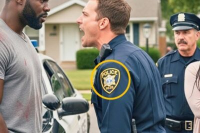 She was just trying to get home before dark, clutching her daughter’s hand as they crossed the quiet street. No crime, no argument, just a mother and child on their way from the grocery store. But flashing lights shattered the calm. Within moments, voices turned sharp, commands flew, and confusion turned into chaos.