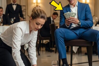 spoiled billionaire son humiliated the waitress until his father promoted her instead. What if the kindest person you’d ever met was invisible to everyone around her until one moment changed everything? Elena wiped down the same corner table for the third time that morning. Her weathered hands moving in practiced circles across the worn wood.