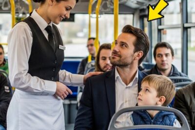 waitress offers her seat to a billionaire single dad and his son on the bus. Then he doesn’t leave. What if a single act of kindness on a crowded city bus could change two lives forever? Anna wiped her tired hands on her apron as she climbed the evening bus, her feet aching from another 14-hour shift at the downtown diner.