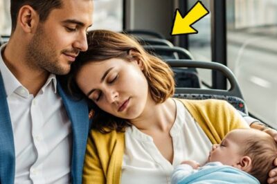 Poor waitress falls asleep on a stranger’s shoulder on a bus, not knowing he was a billionaire. Who? What if one moment of exhaustion on a city bus could change two lives forever? Grace Martinez pressed her aching feet against the cold bus floor, her uniform still smelling of coffee and bacon grease from the diner.