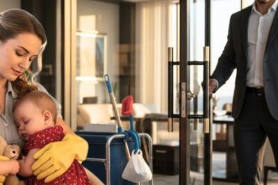 Tristan Blackwell stood in the doorway of his penthouse apartment, watching yet another nanny hurry toward the elevator with her bags already packed. That made seven nannies in 4 months. Seven highly qualified, extensively vetted professionals who couldn’t handle his three-year-old twin daughters for more than a few weeks. Mr.