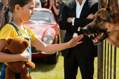 A frightened dog, a billion dollar bet, and a little girl no one believed in. A million dollars, the billionaire said, if anyone can calm him. Dozens tried and failed. Then she walked in barefoot and brave. What she did next, no one saw coming.